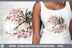 GorgeousHalloween Spiderweb Flowers Shirt design.