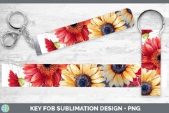 GorgeousHalloween Spiderweb Flowers Key Fob design.