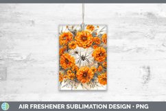 GorgeousHalloween Spiderweb Flowers Air Freshener design.