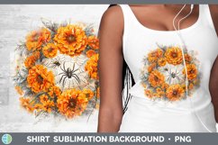 GorgeousHalloween Spiderweb Flowers Shirt design.