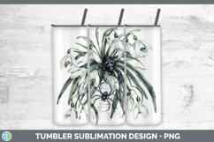 GorgeousHalloween Spiderweb Flowers Tumbler design.