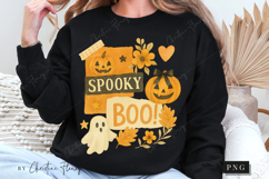 Spooky Collage Halloween PNG | Halloween PNG Product Image 5