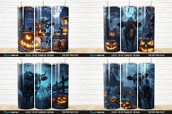 3D Halloween Spooky Cow Tumbler Wrap Bundle Product Image 3