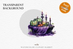 Halloween Spooky Food Party Clipart PNG Scrapbooking Junk Fairy Tale Art Image Watercolor Transparent Print illustration sublimation creepy printable digital watercolor halloween sweets, spooky party clipart, Scary candies nursery, Creepy Witch art, bakin