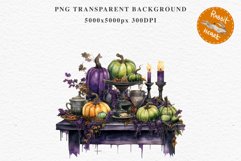 Halloween Spooky Food Party Clipart PNG Scrapbooking Junk Fairy Tale Art Image Watercolor Transparent Print illustration sublimation creepy printable digital watercolor halloween sweets, spooky party clipart, Scary candies nursery, Creepy Witch art, bakin