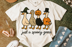 Just a Spooky Goose PNG, Spooky Season, Halloween Goose PNG Product Image 5