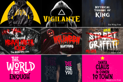 Halloween Spooky Pop! Font Bundle Product Image 3