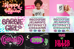 Halloween Spooky Pop! Font Bundle Product Image 8
