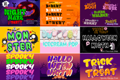 Halloween Spooky Pop! Font Bundle Product Image 9