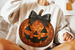 Halloween Pumpkin PNG, Pumpkin Coquette Bow PNG, Fall PNG Product Image 3