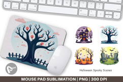 Mouse Pad Spooky Scenes Product Image 1