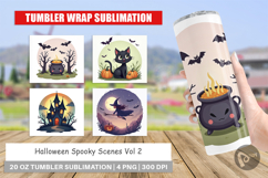 Tumbler Spooky Scenes Product Image 1