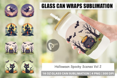 Glass Can Spooky Scenes Product Image 1
