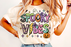 Spooky Vibes PNG, Halloween PNG, Pumpkin PNG, Fall PNG Product Image 2