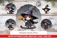 Wind Spinner Halloween Spooky Witch Product Image 1