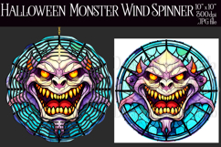 Halloween Wind Spinner, Halloween Monster Wind Spinner,w4 Product Image 1