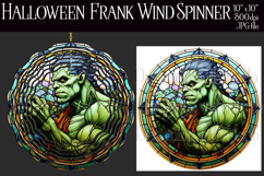 Halloween Wind Spinner, Halloween Frank Wind Spinner, w10 Product Image 1