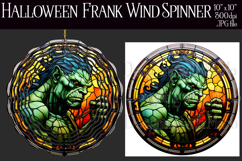 Halloween Wind Spinner, Halloween Frank Wind Spinner, w2 Product Image 1