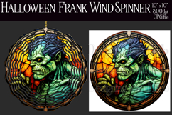 Halloween Wind Spinner, Halloween Frank Wind Spinner, w4 Product Image 1