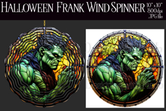 Halloween Wind Spinner, Halloween Frank Wind Spinner, w8 Product Image 1