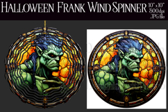 Halloween Wind Spinner, Halloween Frank Wind Spinner, w9 Product Image 1