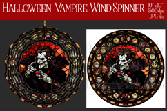 Halloween Wind Spinner, Halloween Vampire Wind Spinner, w1 Product Image 1