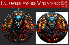 Halloween Wind Spinner, Halloween Vampire Wind Spinner, w14 Product Image 1