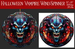 Halloween Wind Spinner, Halloween Vampire Wind Spinner, w17 Product Image 1