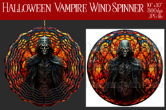 Halloween Wind Spinner, Halloween Vampire Wind Spinner, w20 Product Image 1
