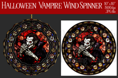 Halloween Wind Spinner, Halloween Vampire Wind Spinner, w3 Product Image 1