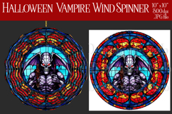 Halloween Wind Spinner, Halloween Vampire Wind Spinner, w4 Product Image 1