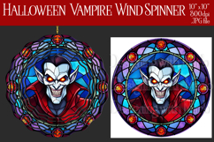 Halloween Wind Spinner, Halloween Vampire Wind Spinner, w7 Product Image 1