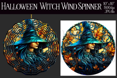 Halloween Wind Spinner, Halloween Witch Wind Spinner, w4b Product Image 1