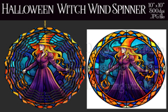 Halloween Wind Spinner, Halloween Witch Wind Spinner, w9b Product Image 1