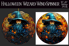 Halloween Wind Spinner, Halloween Wizard Wind Spinner, w7 Product Image 1