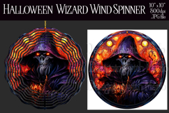 Halloween Wind Spinner, Halloween Wizard Wind Spinner, w9 Product Image 1