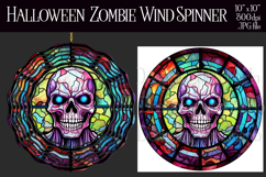 Halloween Wind Spinner, Halloween Zombie Wind Spinner, w2 Product Image 1