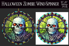 Halloween Wind Spinner, Halloween Zombie Wind Spinner, w4 Product Image 1