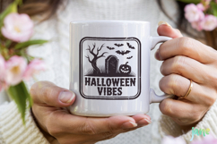 Halloween Stamp SVG PNG Clipart Product Image 3
