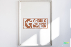Halloween Stamp SVG PNG Clipart Product Image 5