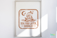 Halloween Stamp SVG PNG Clipart Product Image 5