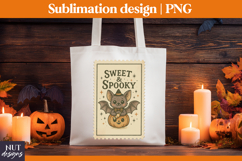 Stamp Halloween Bat, Retro Halloween t-shirt designs Product Image 3