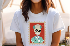 Halloween Tshirt Stamp Design| PNG &amp; SVG Product Image 3
