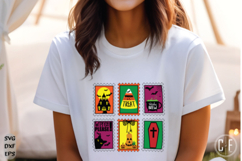 Halloween Tshirt Stamp Design| PNG &amp; SVG Product Image 2