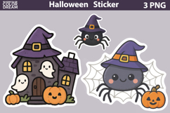 Halloween Sticker Bundle | Cute Characters Sticker Product Image 13