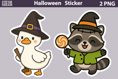 Halloween Sticker Bundle | Cute Characters Sticker Product Image 10