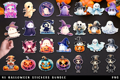 Funny animal stickers bundle, Halloween stickers, Sarcasm Product Image 2