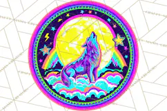 Neon Halloween PNG Clipart, Spooky Sticker Stamps Product Image 4