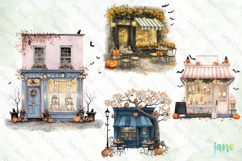 Halloween Storefront Clipart Product Image 1