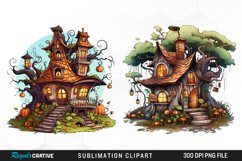 Halloween Storefronts Art Clipart Product Image 1